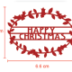 Mήτρα κοπής Happy Christmas Mήτρα κοπής Happy Christmas
