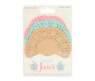 Couture du Jour Paper Doilies 30τεμ Couture du Jour Paper Doilies 30τεμ