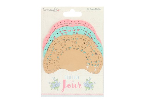 Couture du Jour Paper Doilies 30τεμ Couture du Jour Paper Doilies 30τεμ
