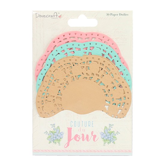 Couture du Jour Paper Doilies 30τεμ Couture du Jour Paper Doilies 30τεμ