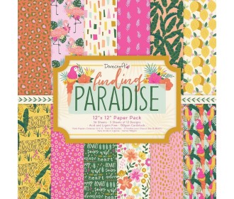 Σετ Χαρτόνια Χειροτεχνίας Finding Paradise 36φ 30cm X 30cm 150gr Σετ Χαρτόνια Χειροτεχνίας Finding Paradise 36φ 30cm X 30cm 150gr
