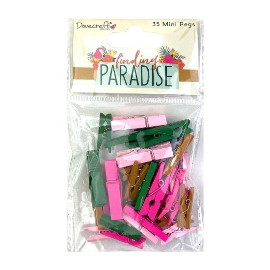 Μανταλάκια Mini Finding Paradise 35τεμ