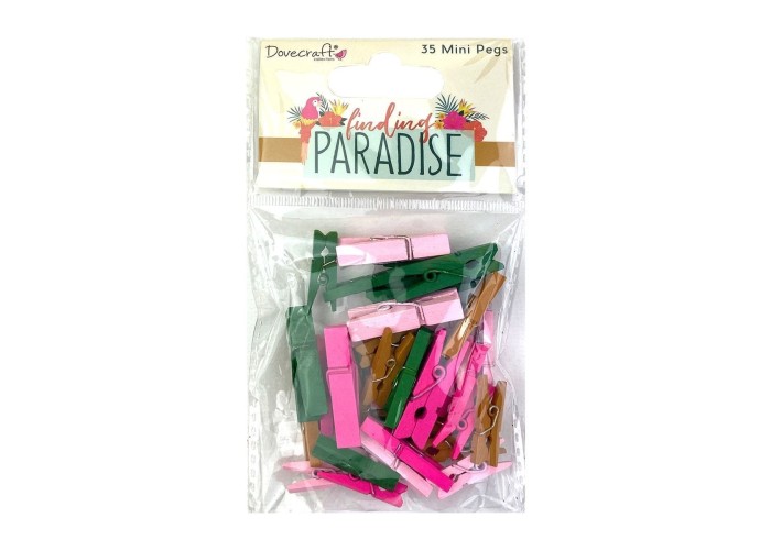 Μανταλάκια Mini Finding Paradise 35τεμ