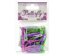 Μανταλάκια Mini Butterfly Kisses 35τεμ Μανταλάκια Mini Butterfly Kisses 35τεμ