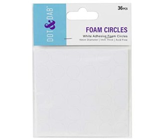 Αυτοκόλλητα κυκλάκια Foam Circles 1mm x 15mm 36τεμ Αυτοκόλλητα κυκλάκια Foam Circles 1mm x 15mm 36τεμ
