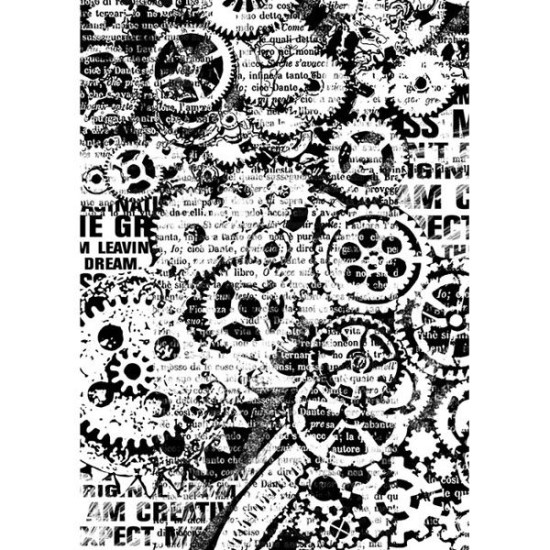 Ριζόχαρτο Decoupage A4 - Gears 