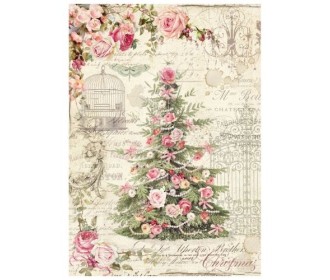 Ριζόχαρτο Decoupage A4 -Sweet Christmas tree Ριζόχαρτο Decoupage A4 -Sweet Christmas tree