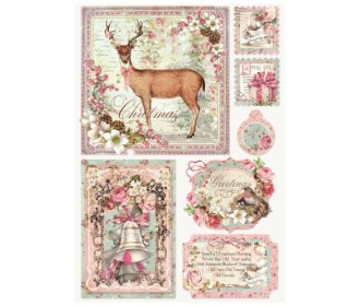 Ριζόχαρτο A4 -Sweet Christmas Cards Ριζόχαρτο A4 -Sweet Christmas Cards