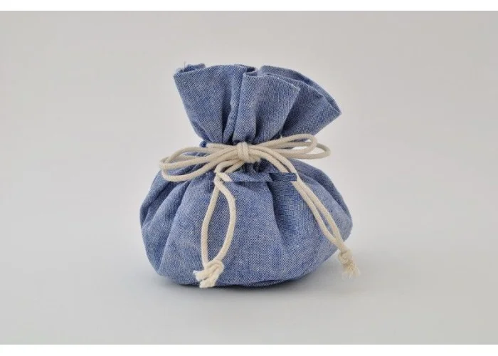 ΟΒΑΛ ΠΟΥΓΚΙ ΤΖΗΝ ΚΟΡΔΟΝΙ 18X12CM BLUE L