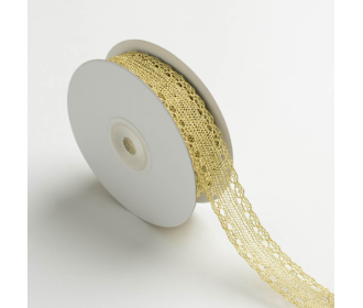 ΔΑΝΤΕΛΟΚΟΡΔΕΛΑ ΜΕΤΑΛΛΙΚΗ 22MMX10MET GOLD MET