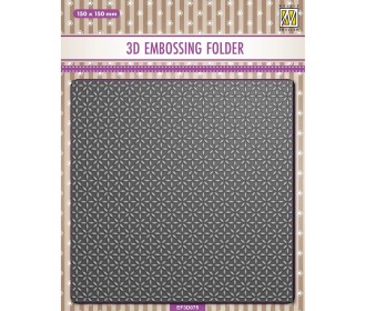 Nellie's Choice • 3D Embossing Folder Christmas Stars Nellie's Choice • 3D Embossing Folder Christmas Stars
