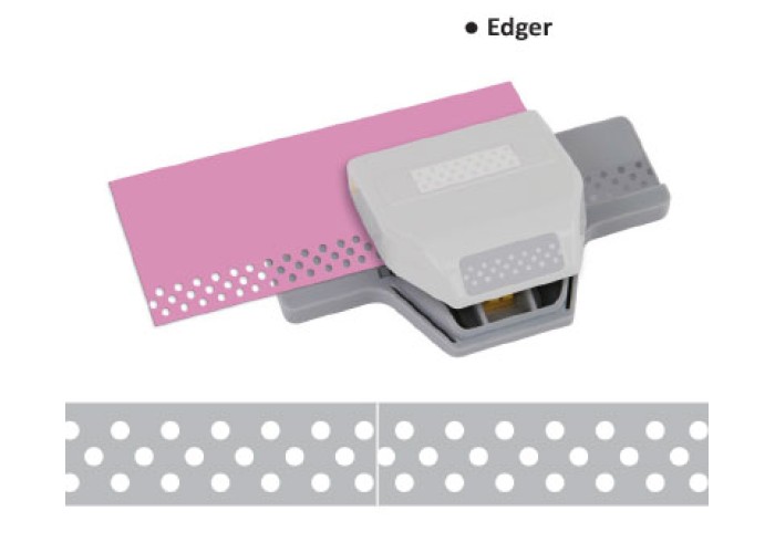 Περφορατέρ μπορντούρα large edger polka dots Περφορατέρ μπορντούρα large edger polka dots