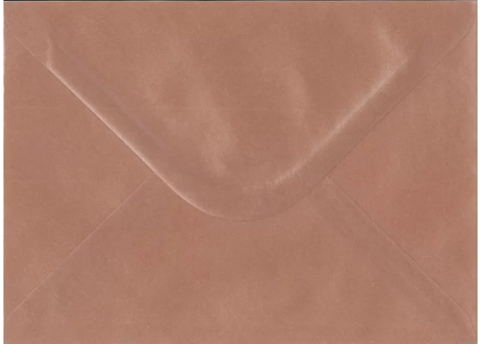 Φάκελος 25τεμ 11.4cm X 16.2cm - Pearl Rose Gold Φάκελος 25τεμ 11.4cm X 16.2cm - Pearl Rose Gold