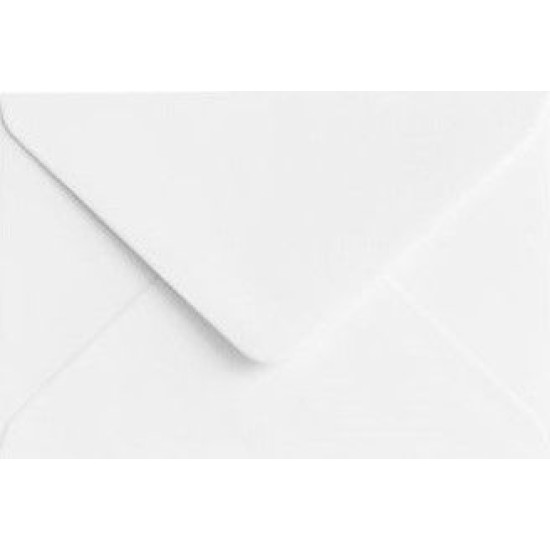 Φάκελος 25τεμ 11.4cm x 16.2 cm -White 140g Φάκελος 25τεμ 11.4cm x 16.2 cm -White 140g