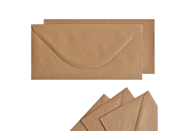 Φάκελος κραφτ 22cm x 11cm 25τεμ Φάκελος κραφτ 22cm x 11cm 25τεμ