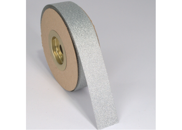 ΦΑΚΑΡΟΛΑ ΜΕΤΑΛΛΙΚΟ ΝΗΜΑ 25MMX20MET GREY-SILVER MET ΦΑΚΑΡΟΛΑ ΜΕΤΑΛΛΙΚΟ ΝΗΜΑ 25MMX20MET GREY-SILVER MET