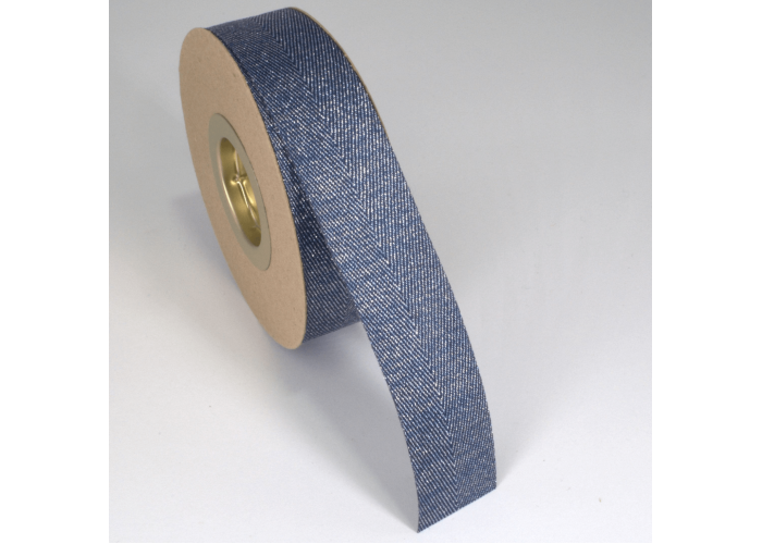ΦΑΚΑΡΟΛΑ ΜΕΤΑΛΛΙΚΟ ΝΗΜΑ 25MMX20MET BLUE-SILVER MET ΦΑΚΑΡΟΛΑ ΜΕΤΑΛΛΙΚΟ ΝΗΜΑ 25MMX20MET BLUE-SILVER MET