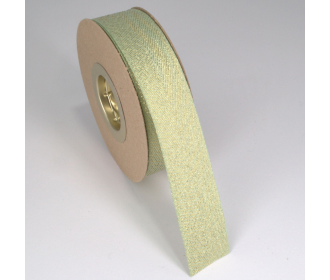 ΦΑΚΑΡΟΛΑ ΜΕΤΑΛΛΙΚΟ ΝΗΜΑ 25MMX20MET GREEN PAST-GOLD MET