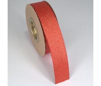 ΦΑΚΑΡΟΛΑ ΜΕΤΑΛΛΙΚΟ ΝΗΜΑ 25MMX20MET RED-GOLD MET ΦΑΚΑΡΟΛΑ ΜΕΤΑΛΛΙΚΟ ΝΗΜΑ 25MMX20MET RED-GOLD MET
