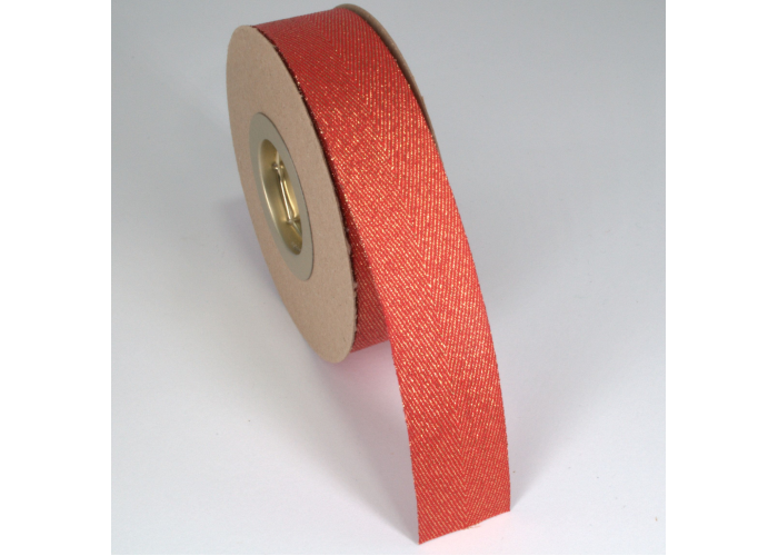 ΦΑΚΑΡΟΛΑ ΜΕΤΑΛΛΙΚΟ ΝΗΜΑ 25MMX20MET RED-GOLD MET ΦΑΚΑΡΟΛΑ ΜΕΤΑΛΛΙΚΟ ΝΗΜΑ 25MMX20MET RED-GOLD MET