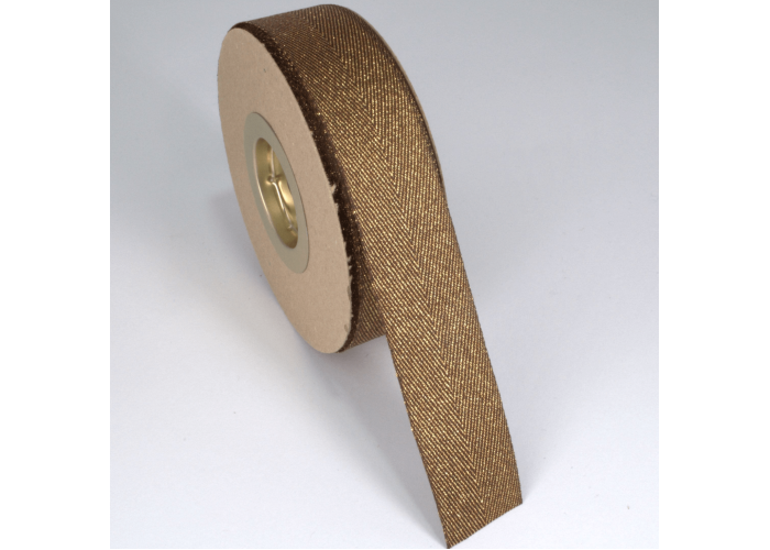 ΦΑΚΑΡΟΛΑ ΜΕΤΑΛΛΙΚΟ ΝΗΜΑ 25MMX20MET BROWN-GOLD MET ΦΑΚΑΡΟΛΑ ΜΕΤΑΛΛΙΚΟ ΝΗΜΑ 25MMX20MET BROWN-GOLD MET