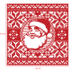 Mήτρα κοπής για κάρτα Santa Mήτρα κοπής για κάρτα Santa