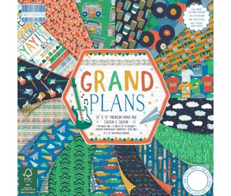 Σετ Χαρτόνια Χειροτεχνίας Grand Plans 30cm X 30cm 48φ 200γρ Σετ Χαρτόνια Χειροτεχνίας Grand Plans 30cm X 30cm 48φ 200γρ