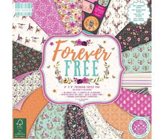 Σετ Χαρτόνια Χειροτεχνίας  Forever Free 20cm X 20cm 48φ 200γρ Σετ Χαρτόνια Χειροτεχνίας  Forever Free 20cm X 20cm 48φ 200γρ