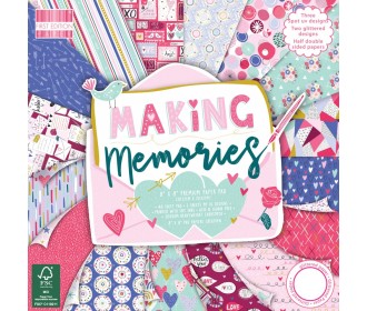 Σετ Χαρτόνια Χειροτεχνίας Making Memories 20cm X 20cm 48φ 200γρ Σετ Χαρτόνια Χειροτεχνίας Making Memories 20cm X 20cm 48φ 200γρ
