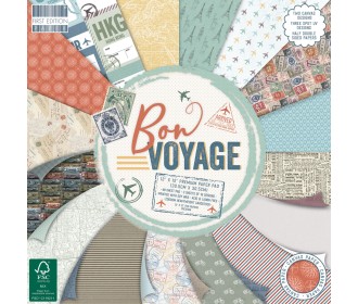 Σετ Χαρτόνια Χειροτεχνίας Bon Voyage 30cm X 30cm 48φ 200γρ Σετ Χαρτόνια Χειροτεχνίας Bon Voyage 30cm X 30cm 48φ 200γρ