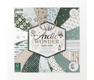 Σετ Χαρτόνια Χειροτεχνίας Arctic Christmas  30cm X 30cm 48φ 200γρ Σετ Χαρτόνια Χειροτεχνίας Arctic Christmas  30cm X 30cm 48φ 200γρ