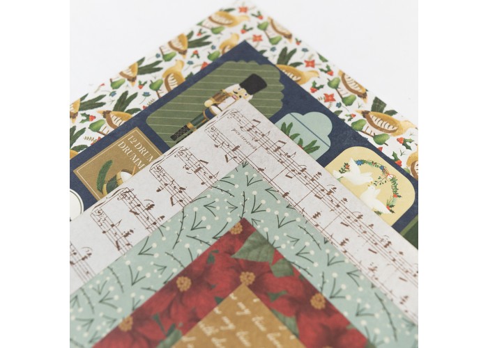 Σετ Χαρτόνια Χειροτεχνίας 12 Days of Christmas 30cm X 30cm 48φ 200γρ Σετ Χαρτόνια Χειροτεχνίας 12 Days of Christmas 30cm X 30cm 48φ 200γρ