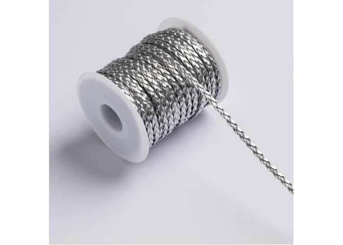 ΚΟΡΔΟΝΙ ΠΛΕΞΟΥΔΑ 5MMX25MET SILVER MET