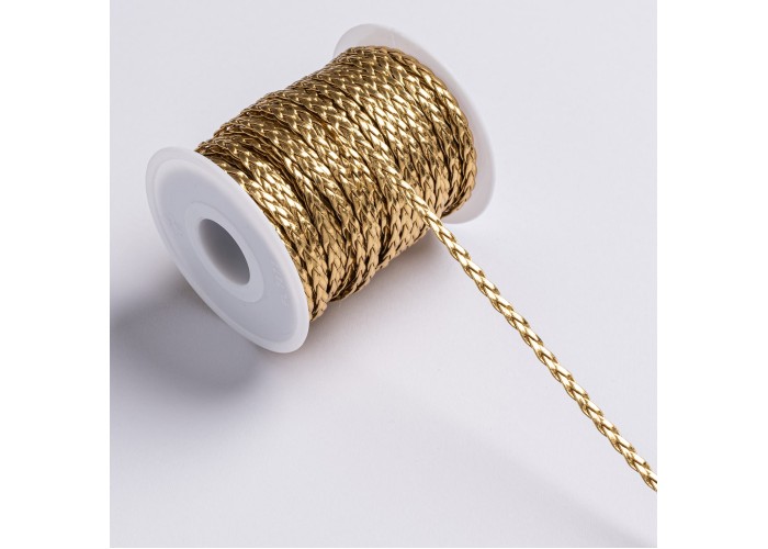 ΚΟΡΔΟΝΙ ΠΛΕΞΟΥΔΑ 5MMX25MET GOLD MET ΚΟΡΔΟΝΙ ΠΛΕΞΟΥΔΑ 5MMX25MET GOLD MET