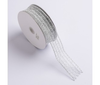 ΚΟΡΔΕΛΑ ΔΙΧΤΥ ΝοFL9279 40MMX20MET SILVER MET
