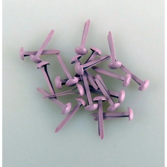 Διπλόκαρφα ροζ 3mm 40τεμ