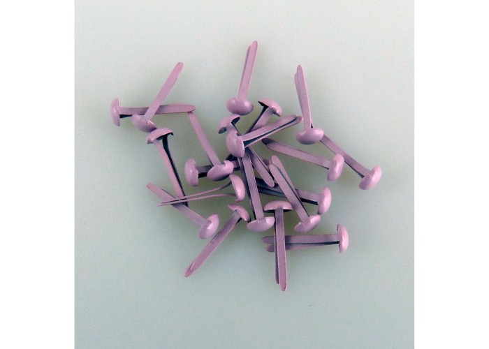 Διπλόκαρφα ροζ 3mm 40τεμ