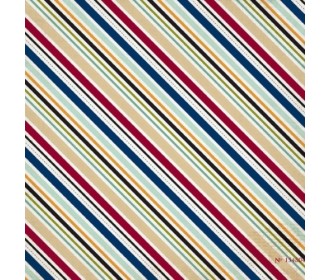 Χαρτόνι scrapbooking διπλής όψης Travel Stripe 30cm x 30cm