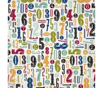 Χαρτόνι scrapbooking διπλής όψης Numbers Paper 30cm x 30cm