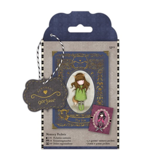Memory Pockets 5τεμ - Simply Gorjuss Memory Pockets 5τεμ - Simply Gorjuss