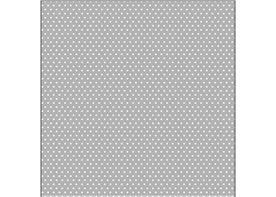 Χαρτόνι scrapbooking 30cm x 30cm Grey Small dots Χαρτόνι scrapbooking 30cm x 30cm Grey Small dots