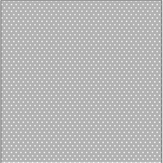 Χαρτόνι scrapbooking 30cm x 30cm Grey Small dots
