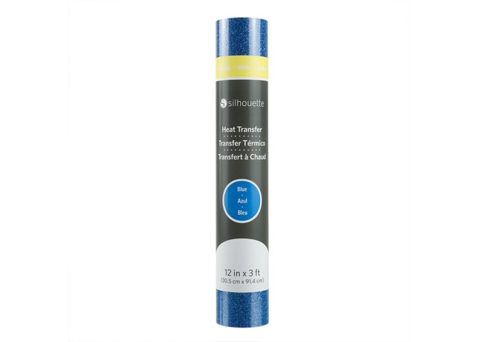 GLITTER HEAT TRANSFER - BLUE GLITTER HEAT TRANSFER - BLUE