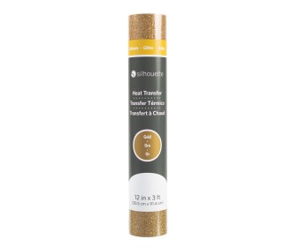 GLITTER HEAT TRANSFER - GOLD GLITTER HEAT TRANSFER - GOLD