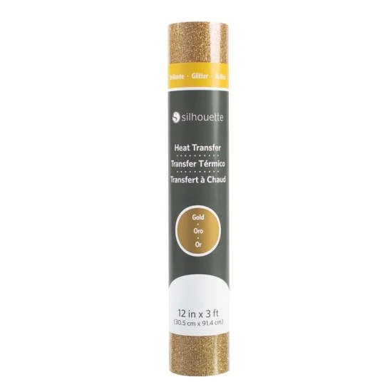 GLITTER HEAT TRANSFER - GOLD GLITTER HEAT TRANSFER - GOLD
