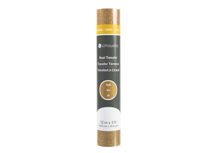 GLITTER HEAT TRANSFER - GOLD GLITTER HEAT TRANSFER - GOLD