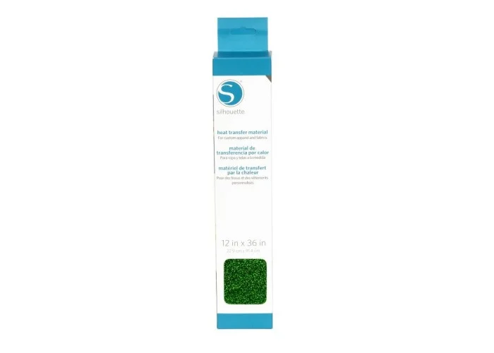 GLITTER HEAT TRANSFER - GREEN GLITTER HEAT TRANSFER - GREEN