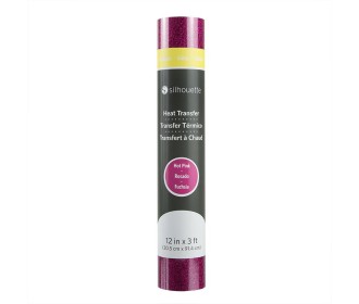 GLITTER HEAT TRANSFER - HOT PINK (ΦΟΥΞ) GLITTER HEAT TRANSFER - HOT PINK (ΦΟΥΞ)