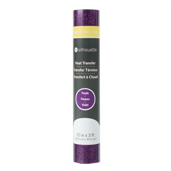 GLITTER HEAT TRANSFER – PURPLE GLITTER HEAT TRANSFER – PURPLE