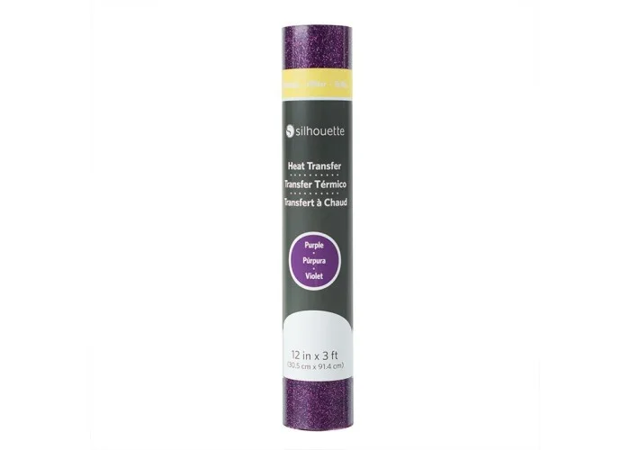 GLITTER HEAT TRANSFER – PURPLE GLITTER HEAT TRANSFER – PURPLE